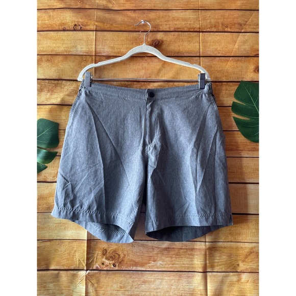Thousand Miles Golf Performance Shorts 7” Mens M Gray Stretch Athleisure - Picture 1 of 6